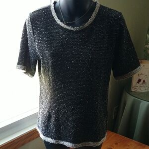 Cabi Short Sleeve Sweater